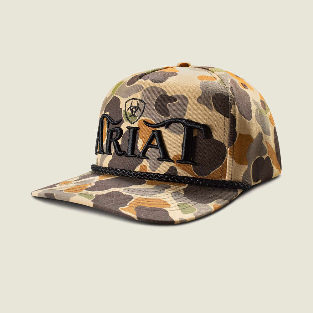 3D Embroidered Camo Cap - Men