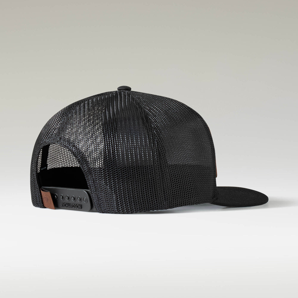 Leather Flag Patch Cap - Men