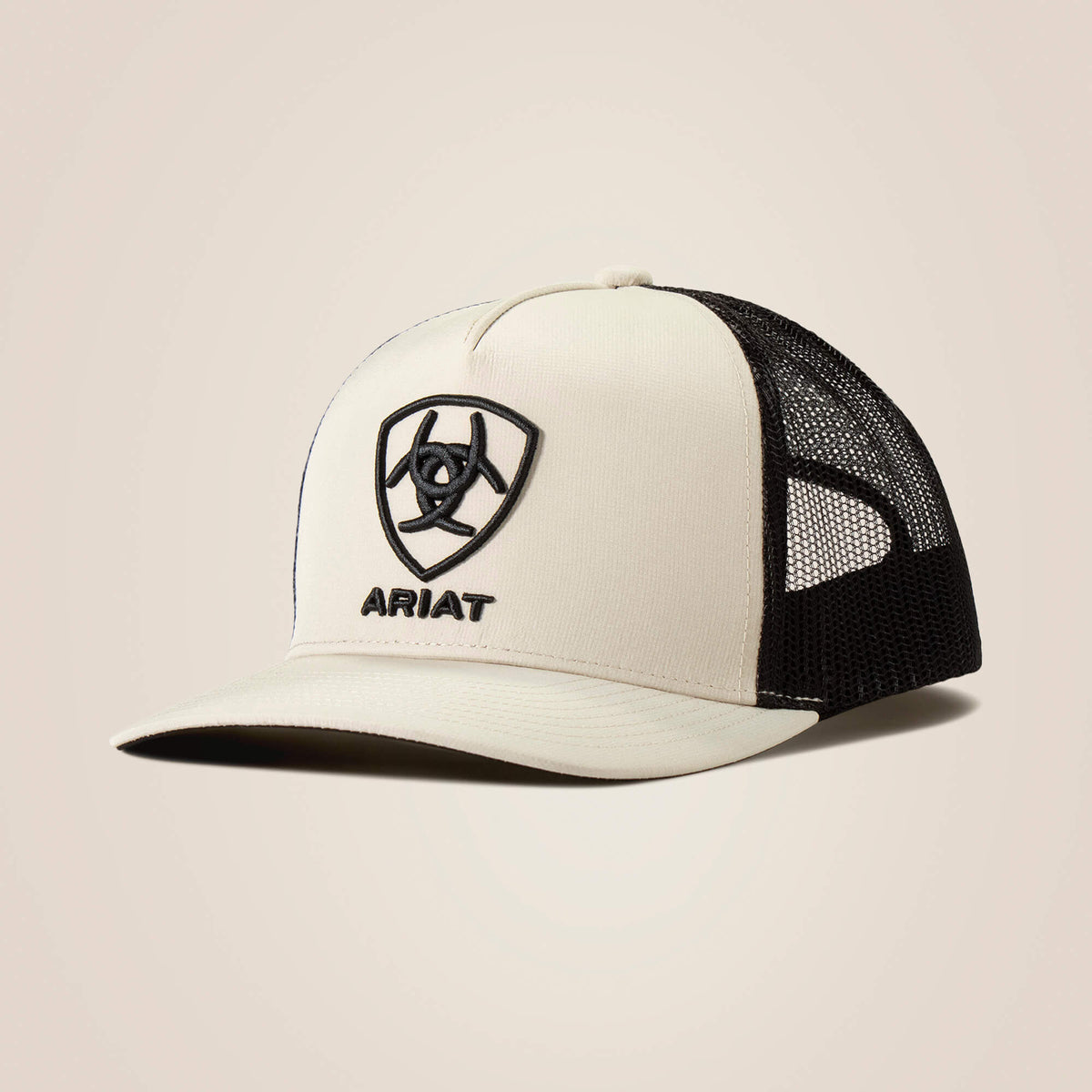 Black Logo Patch Cap - Men