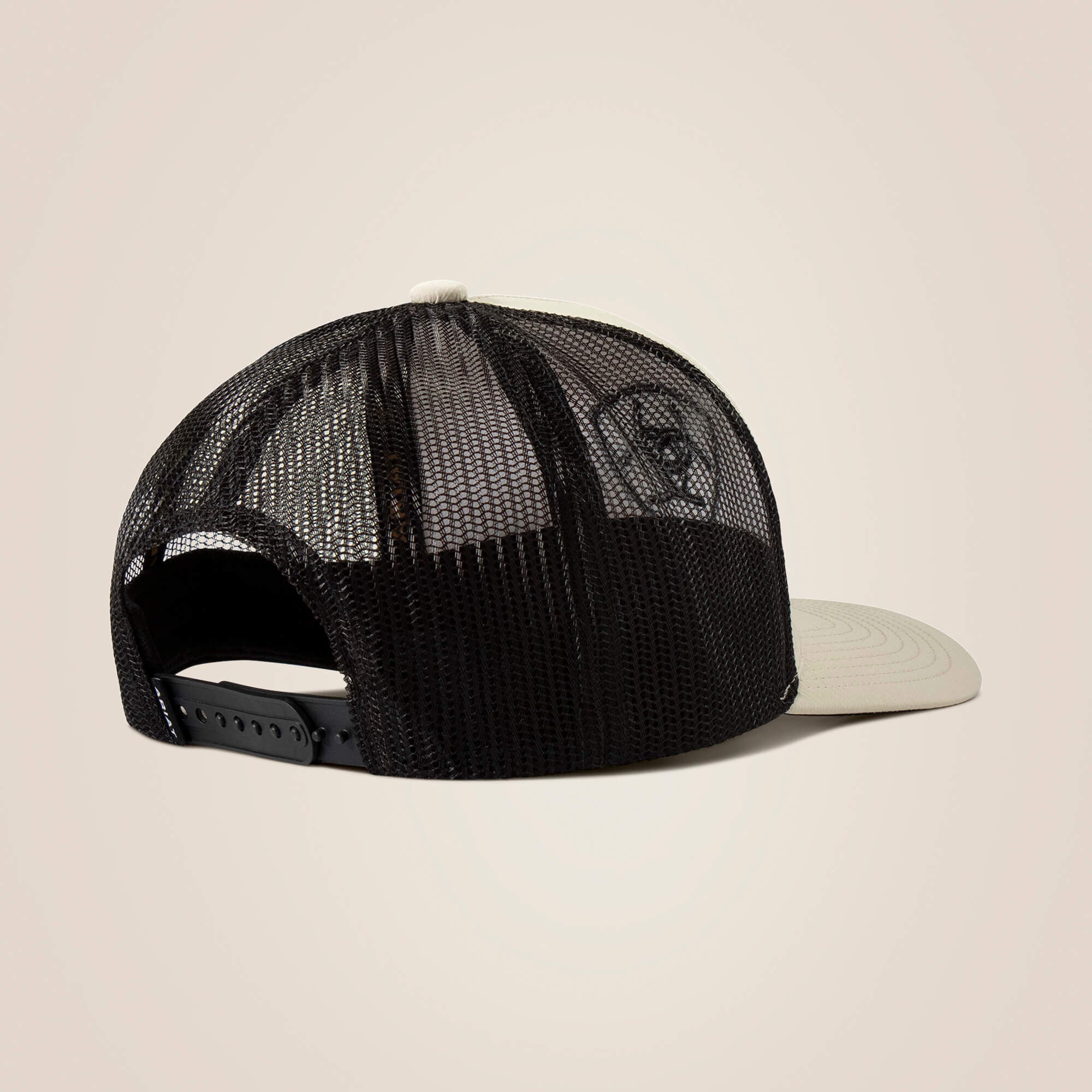 Black Logo Patch Cap - Men