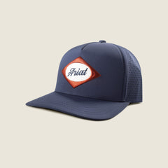 Diamond Embroidered Patch Cap - Men
