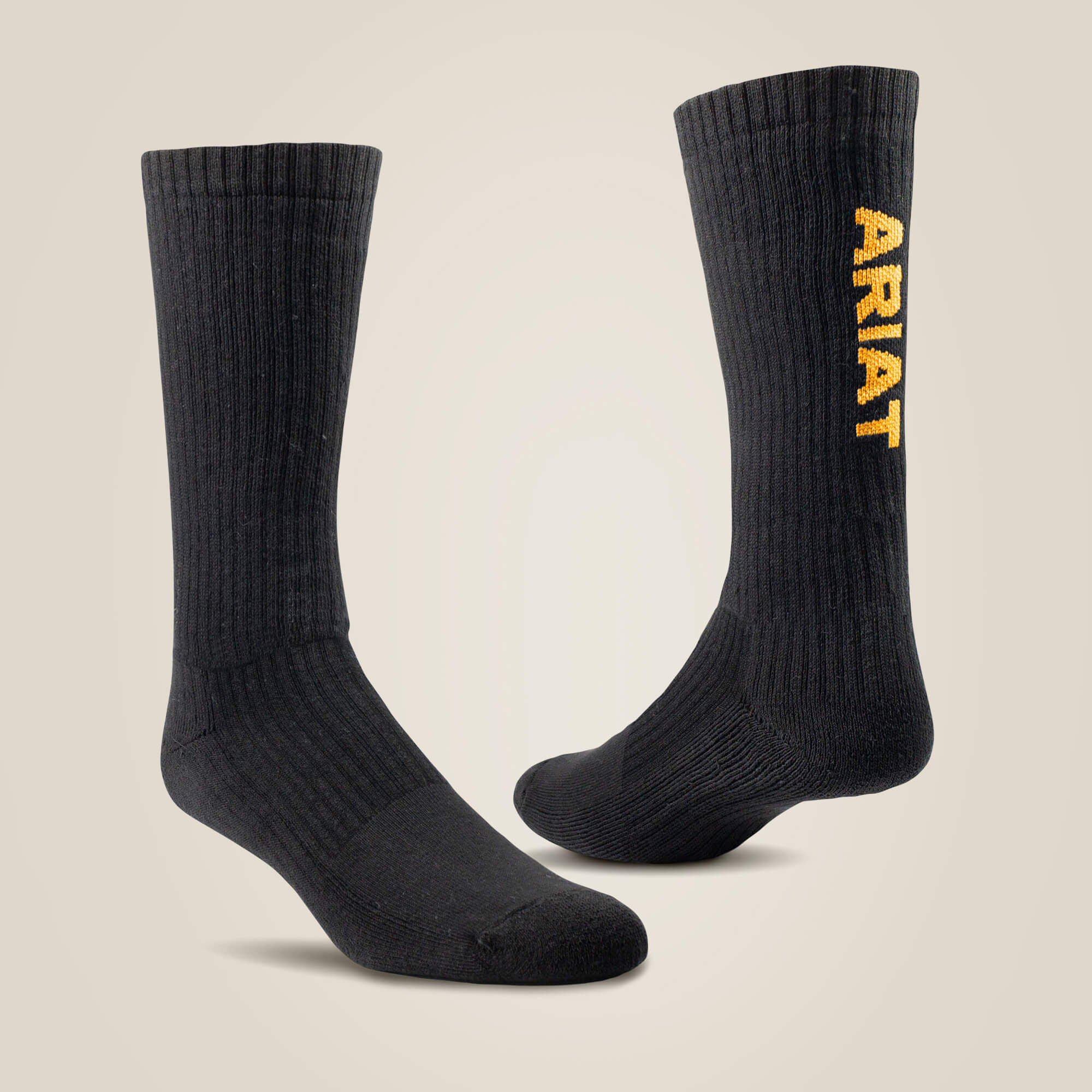 Premium Ringspun Cotton Mid Calf Work Sock 3 Pair Pack - Men|Women