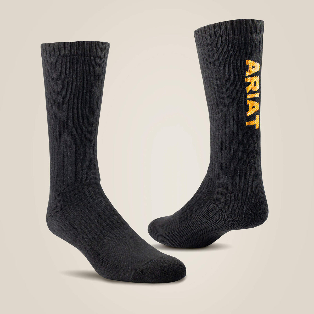 Premium Ringspun Cotton Mid Calf Work Sock 3 Pair Pack - Men|Women