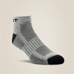 High Performance Quarter Crew Tek Work Sock 3 Pair Pack - Men|Women