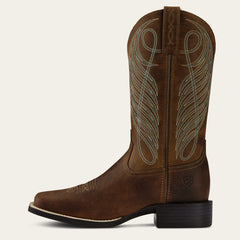 Round Up Wide Square Toe Western Boot - Women|Trends