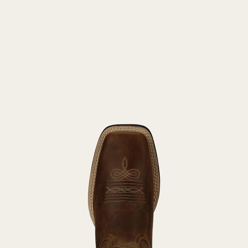 Round Up Wide Square Toe Western Boot - Women|Trends
