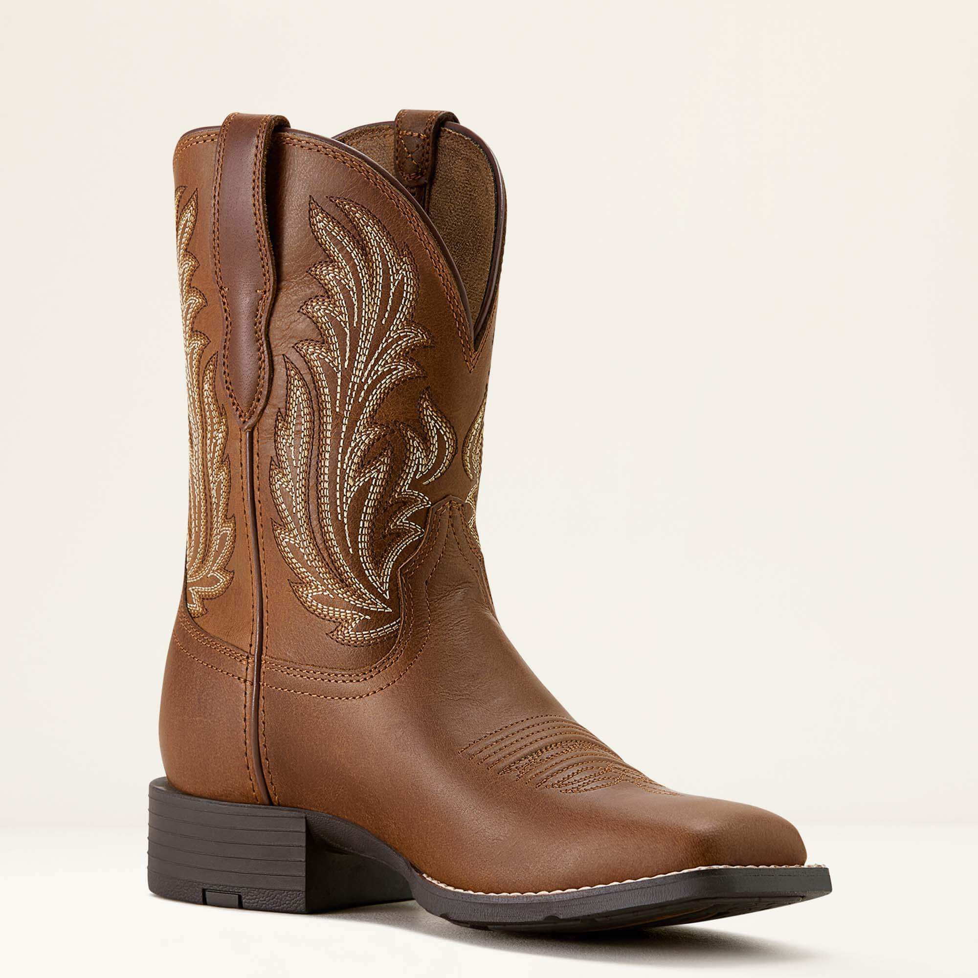 Round Up Filly Wide Square Toe Western Boot - Women|Trends