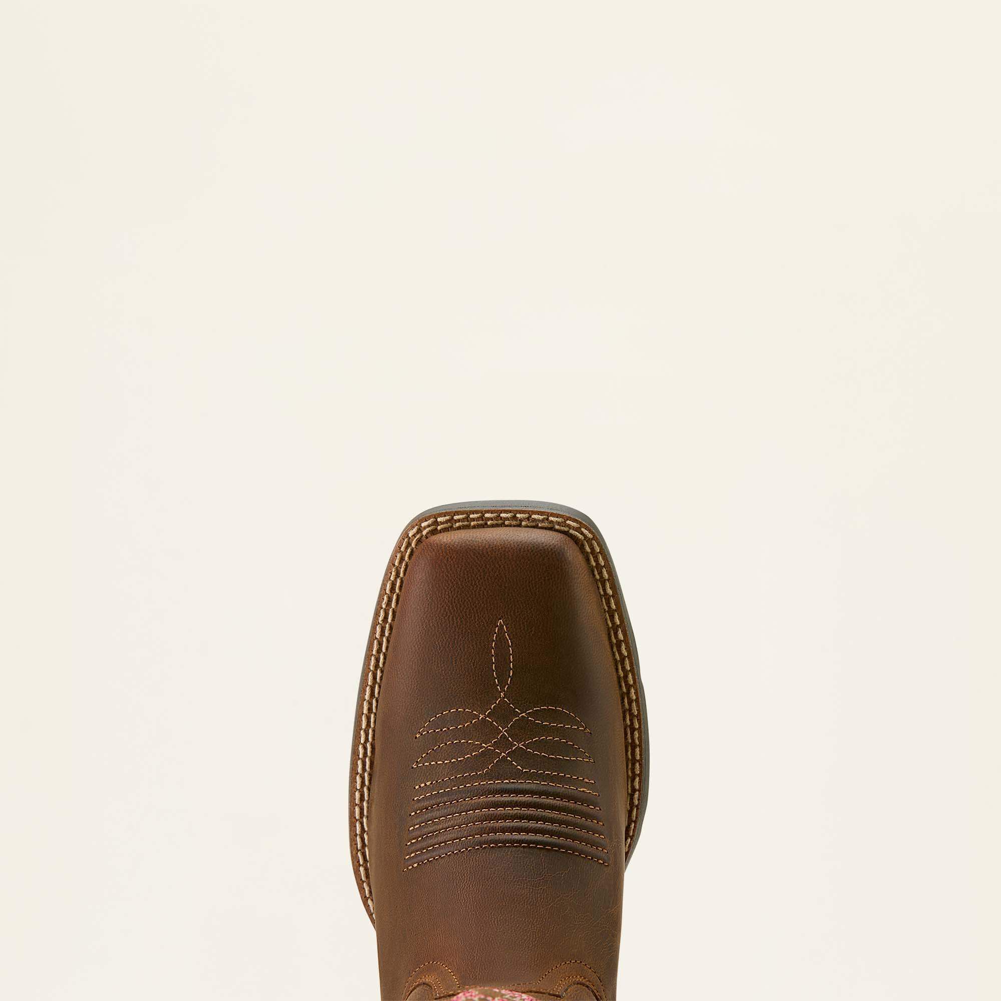 Round Up StretchFit Wide Square Toe Western Boot - Women|Trends