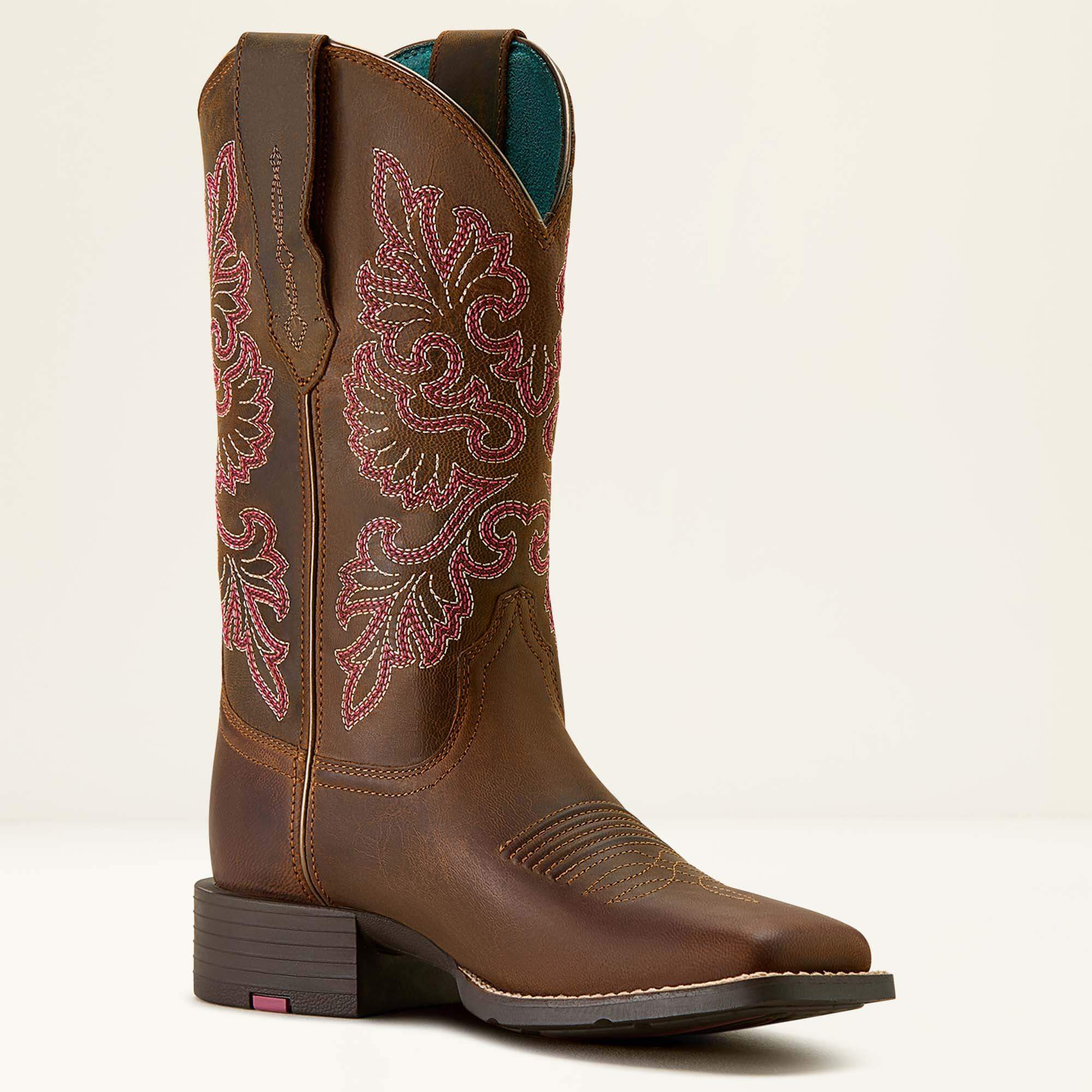 Round Up StretchFit Wide Square Toe Western Boot - Women|Trends