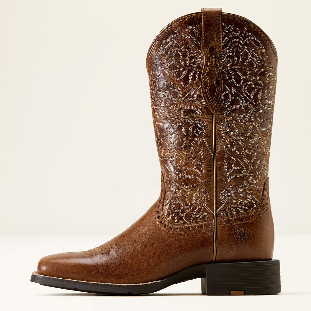 Round Up Remuda Wide Square Toe Western Boot - Women|Trends