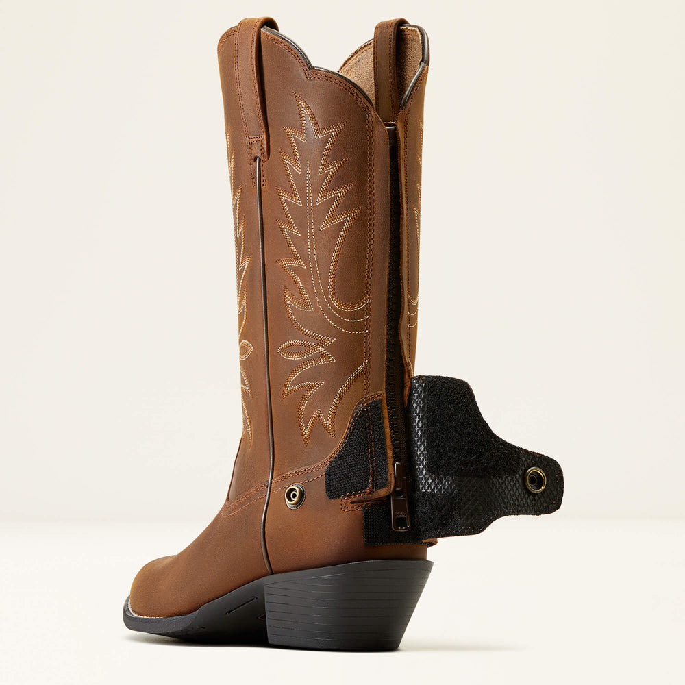 Heritage R Toe EZ Zip Western Boot - Women|Trends