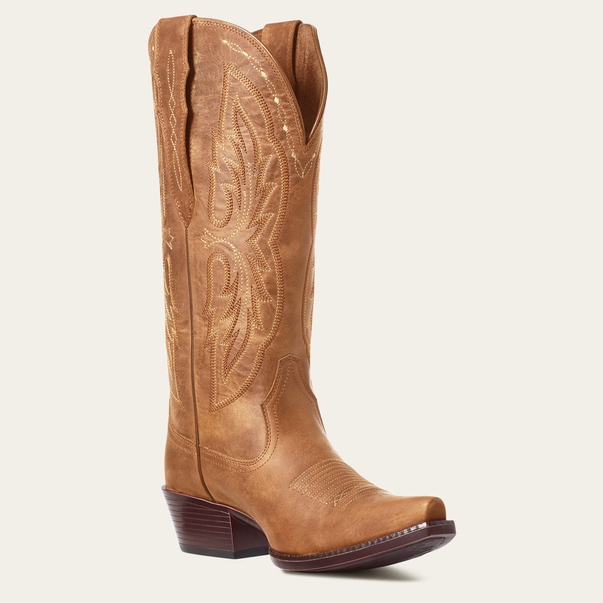Heritage X Toe Elastic Wide Calf Western Boot - Women|Trends