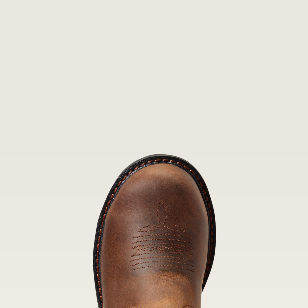 Fatbaby Work Pull-On Steel Toe Work Boot - Women