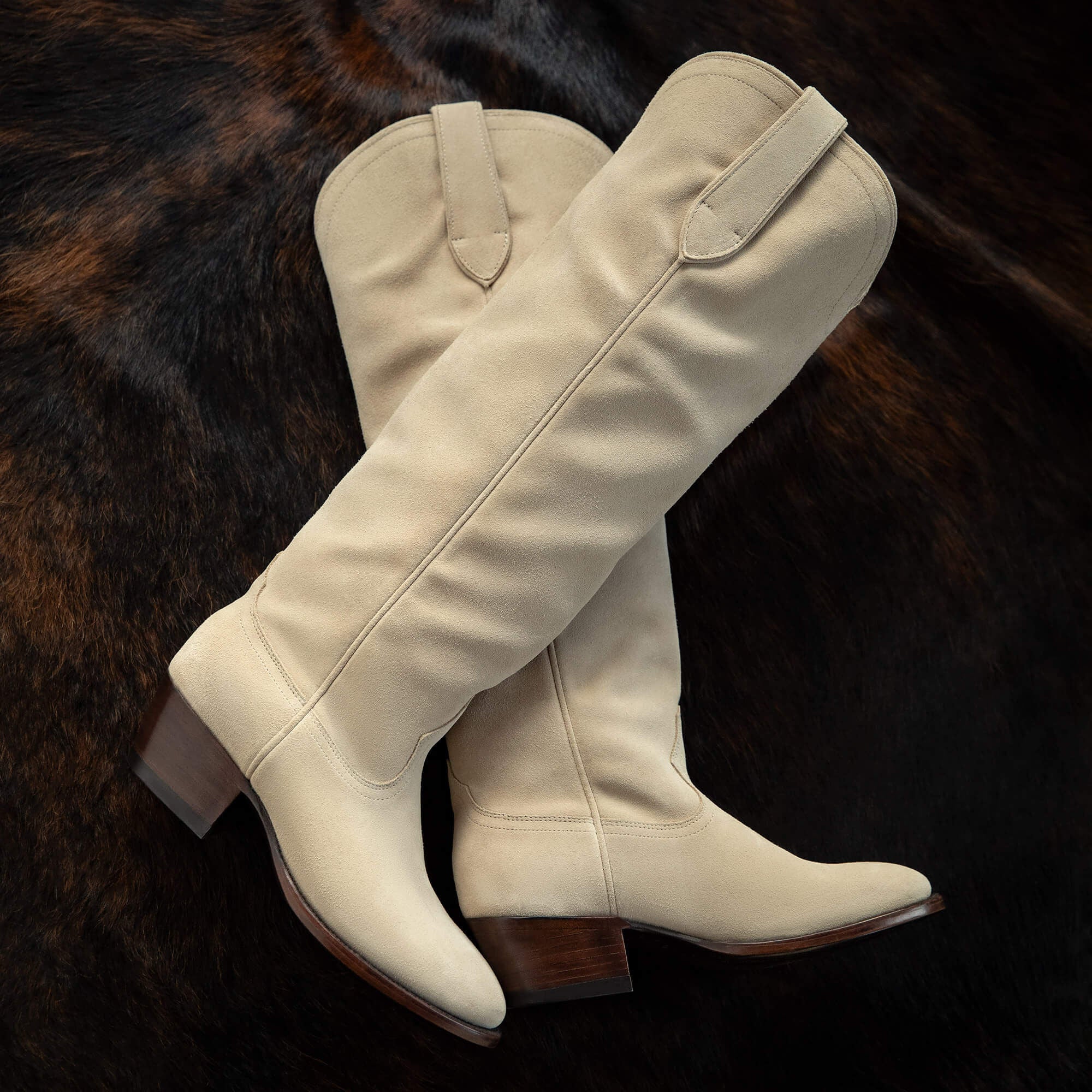 Bench Made Chaney Almond Toe Western Boot - Women