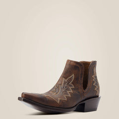 Dixon Low Heel Western Boot - Women