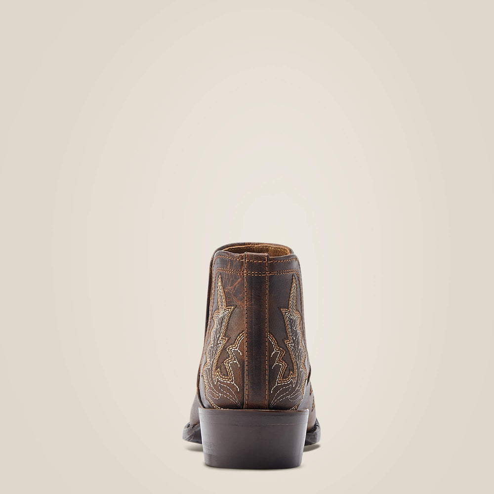 Dixon Low Heel Western Boot - Women