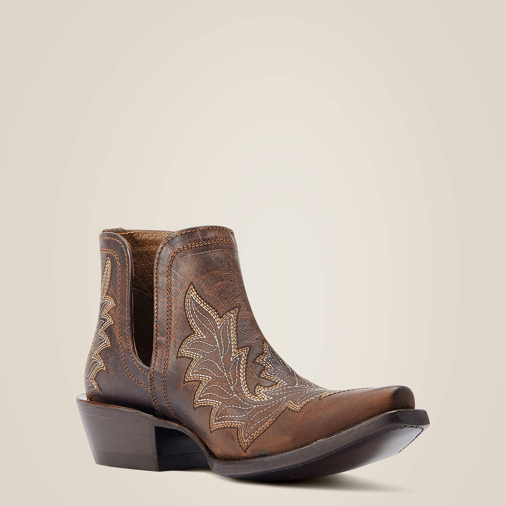Dixon Low Heel Western Boot - Women