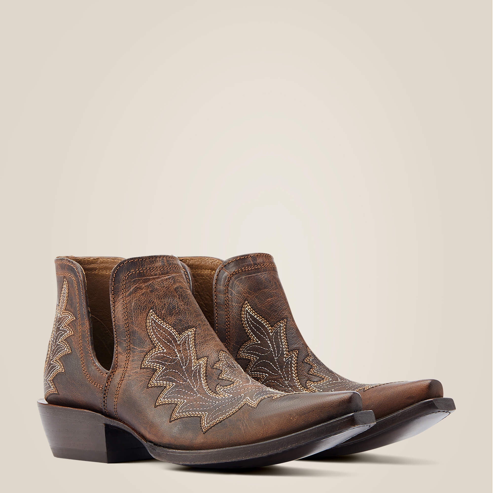 Dixon Low Heel Western Boot - Women