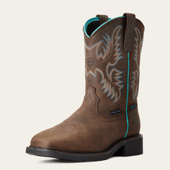 Krista Waterproof Steel Toe Work Boot - Women