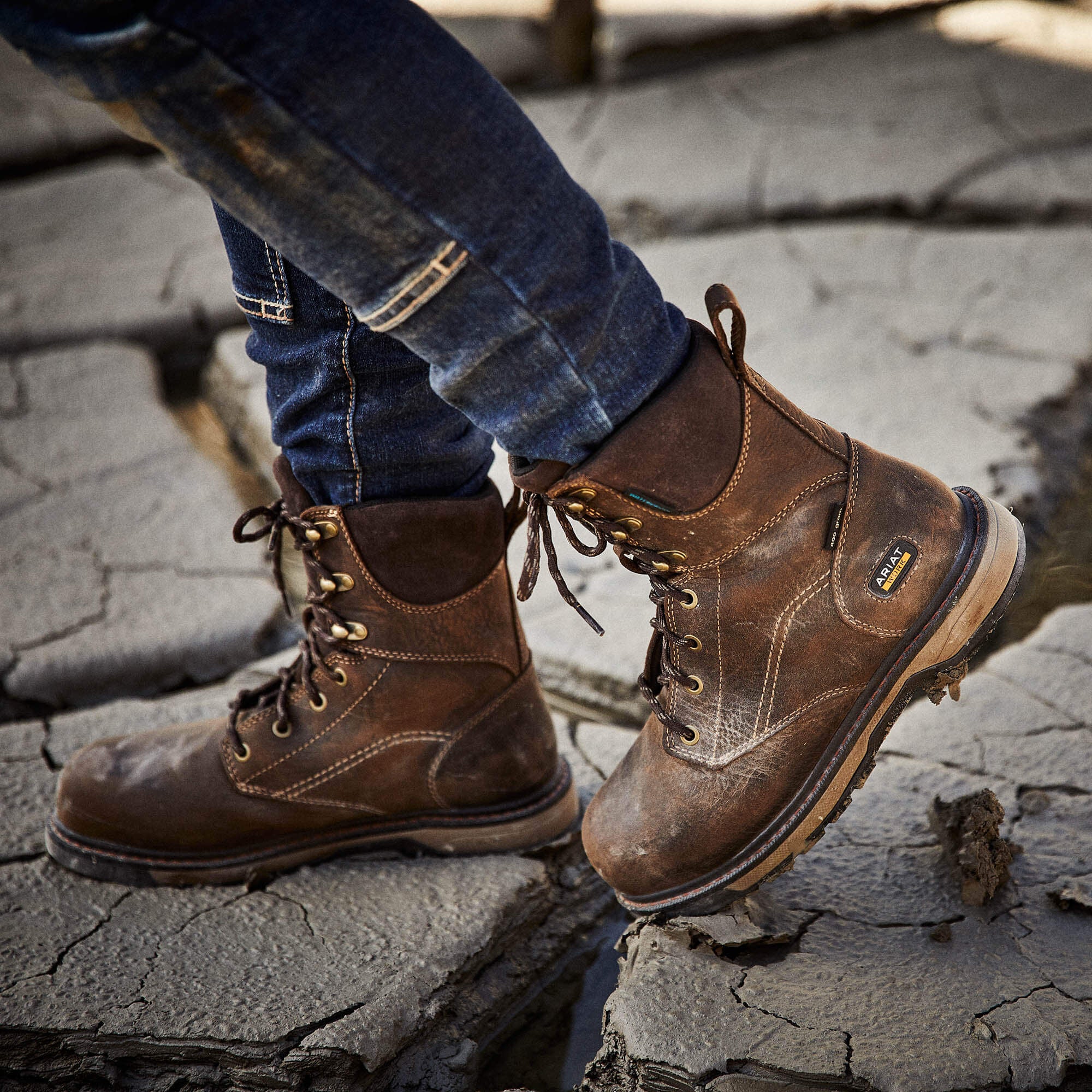 Riveter 8" CSA Glacier Grip Waterproof 400g Composite Toe Work Boot - Women