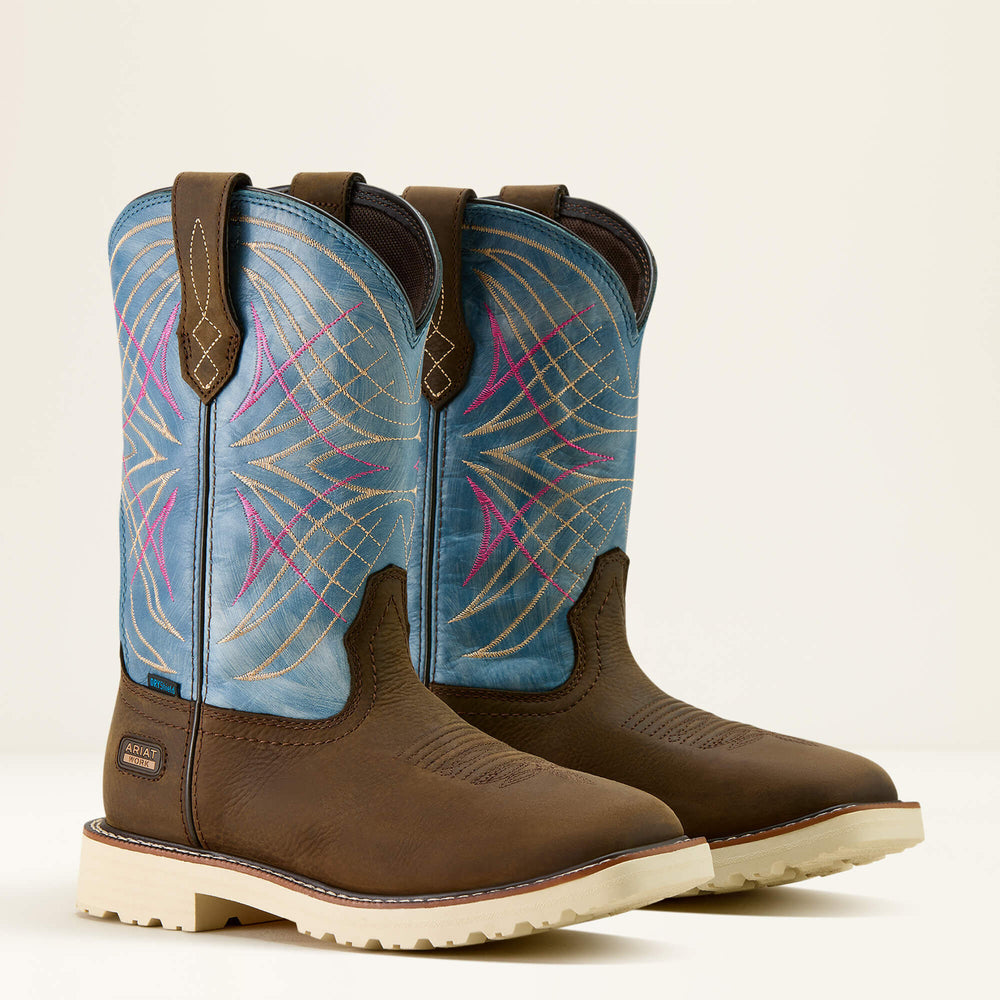 Activator Waterproof Wide Square Toe Work Boot - Women