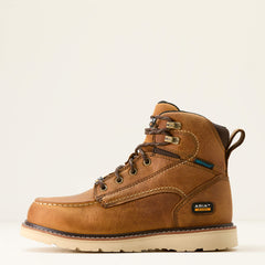 Rebar Wedge Moc Toe Waterproof Work Boot - Women