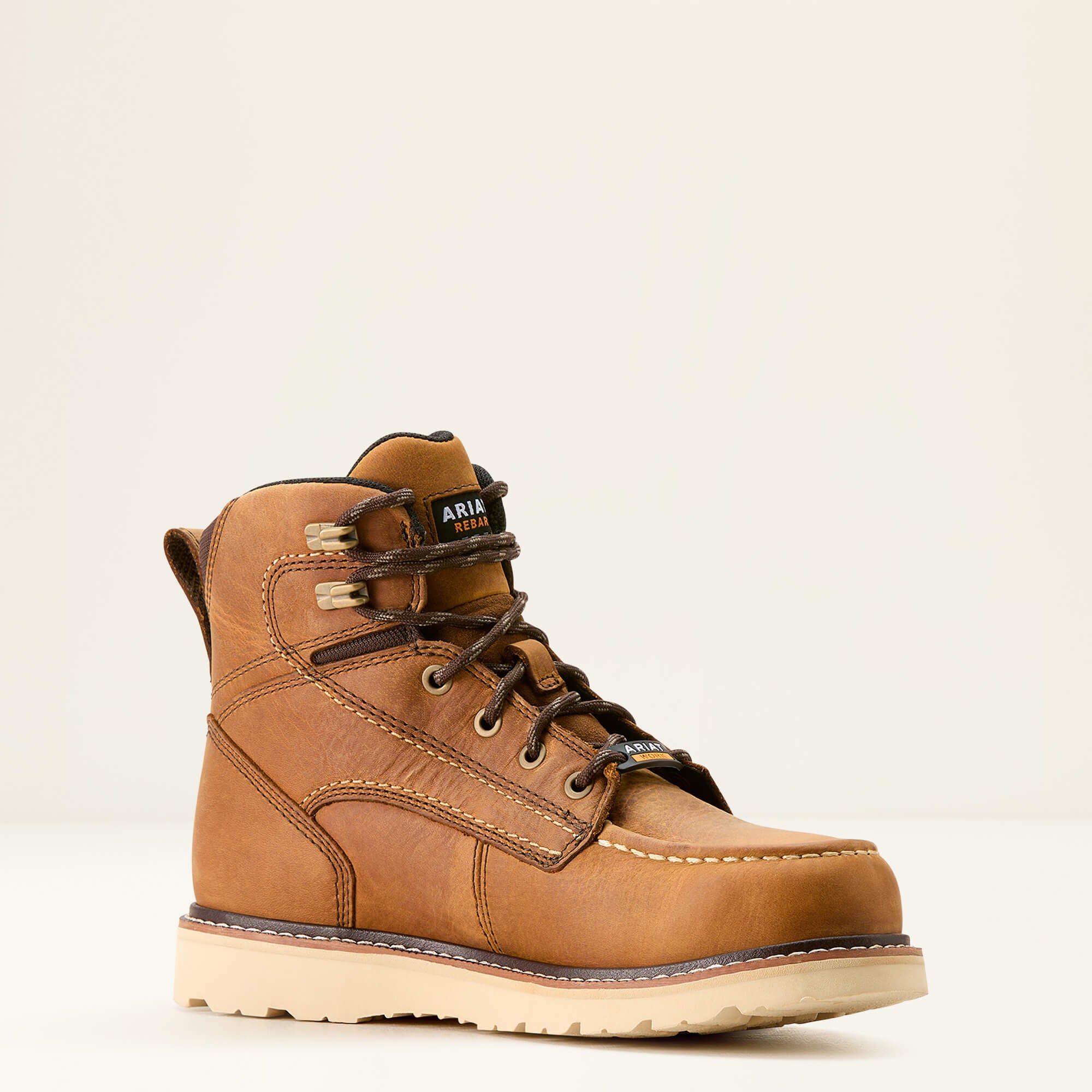 Rebar Wedge Moc Toe Waterproof Work Boot - Women