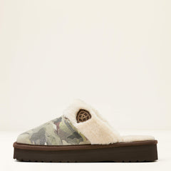 Jackie Square Toe Stack Slipper - Women