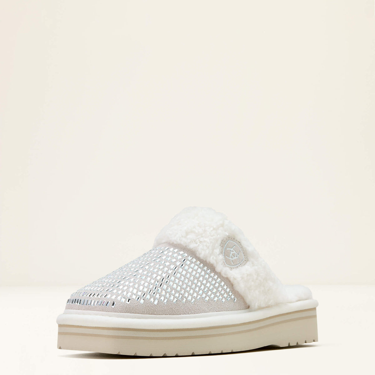 Jackie Square Toe Stack Slipper - Women