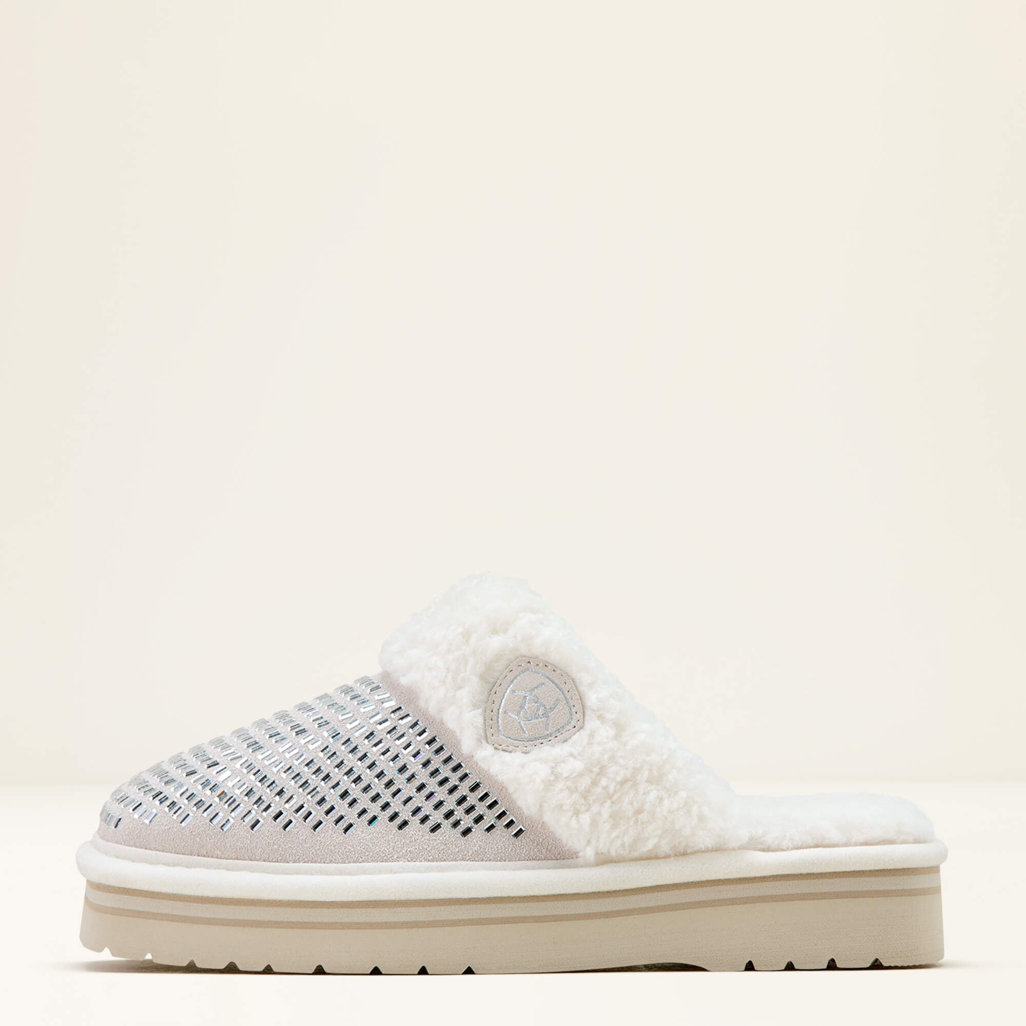 Jackie Square Toe Stack Slipper - Women