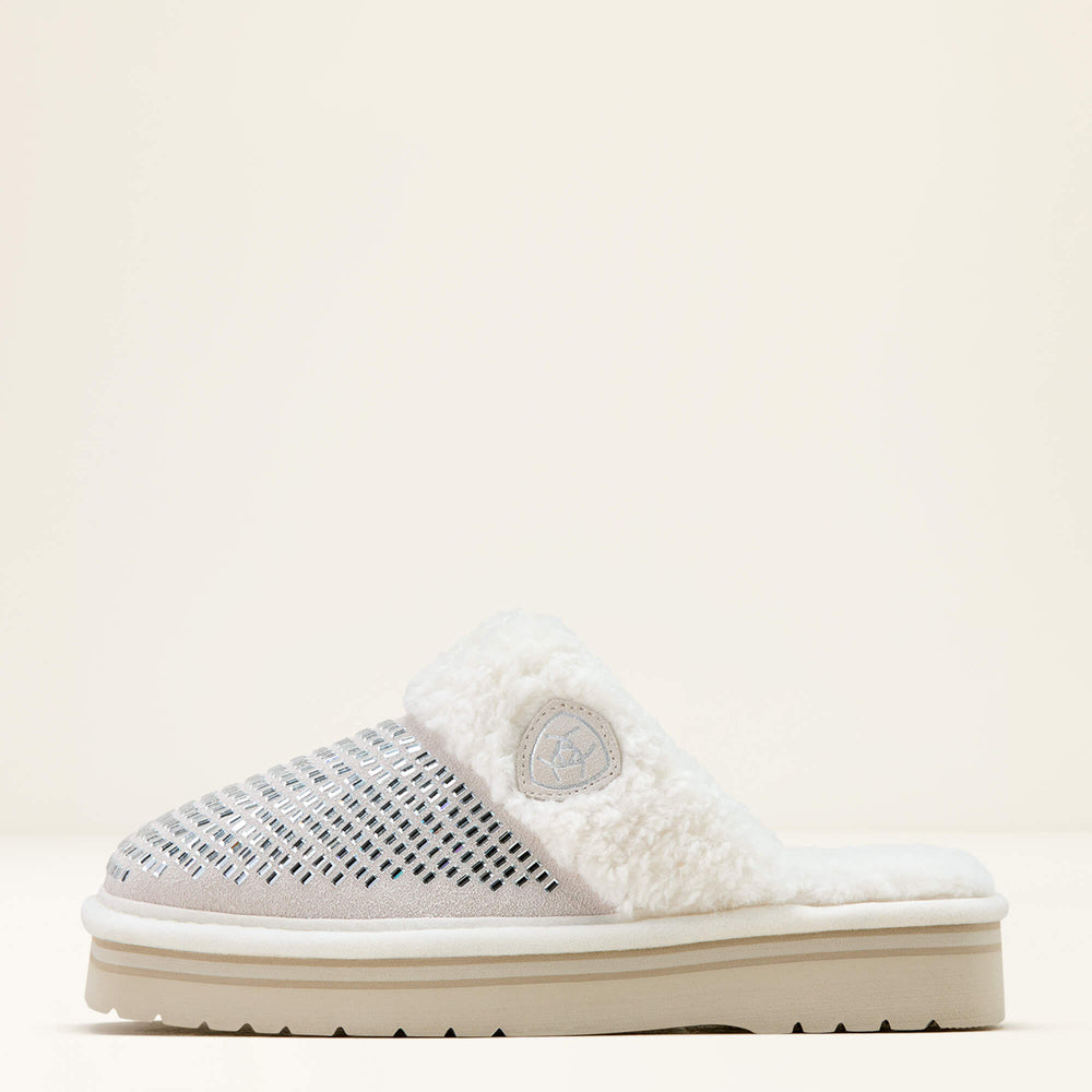 Jackie Square Toe Stack Slipper - Women