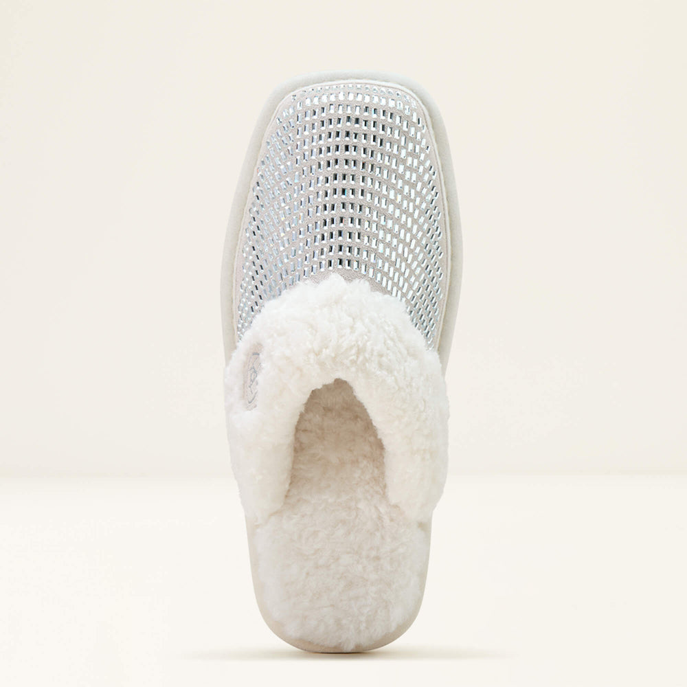 Jackie Square Toe Stack Slipper - Women