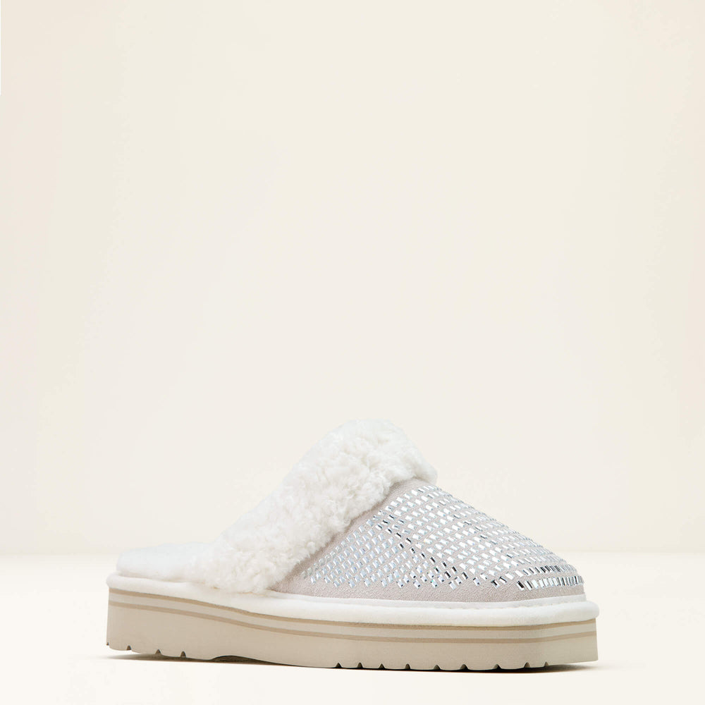 Jackie Square Toe Stack Slipper - Women