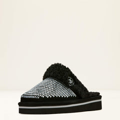 Jackie Square Toe Stack Slipper - Women