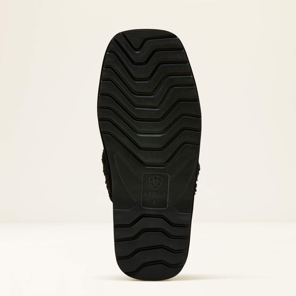 Jackie Square Toe Stack Slipper - Women