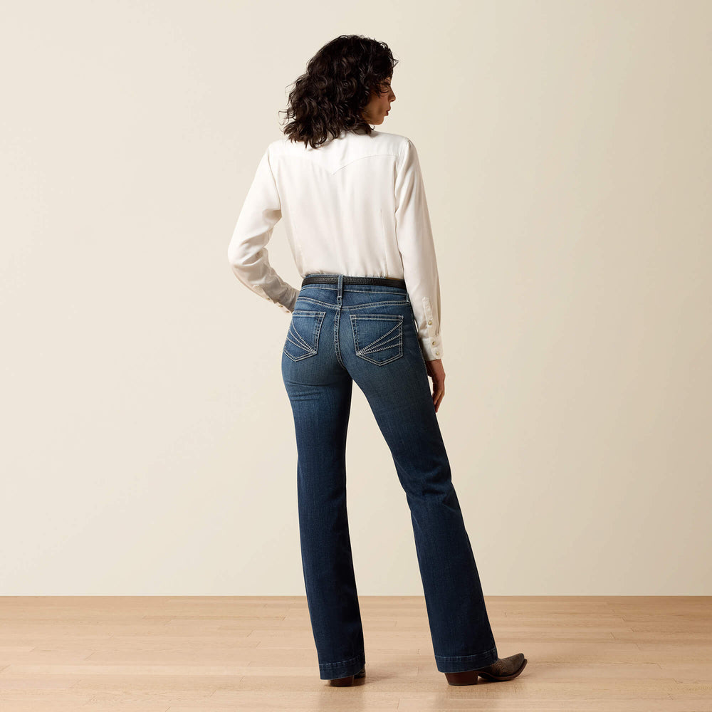 Trouser Perfect Rise Aisha Wide Leg Jean - Women|Trends