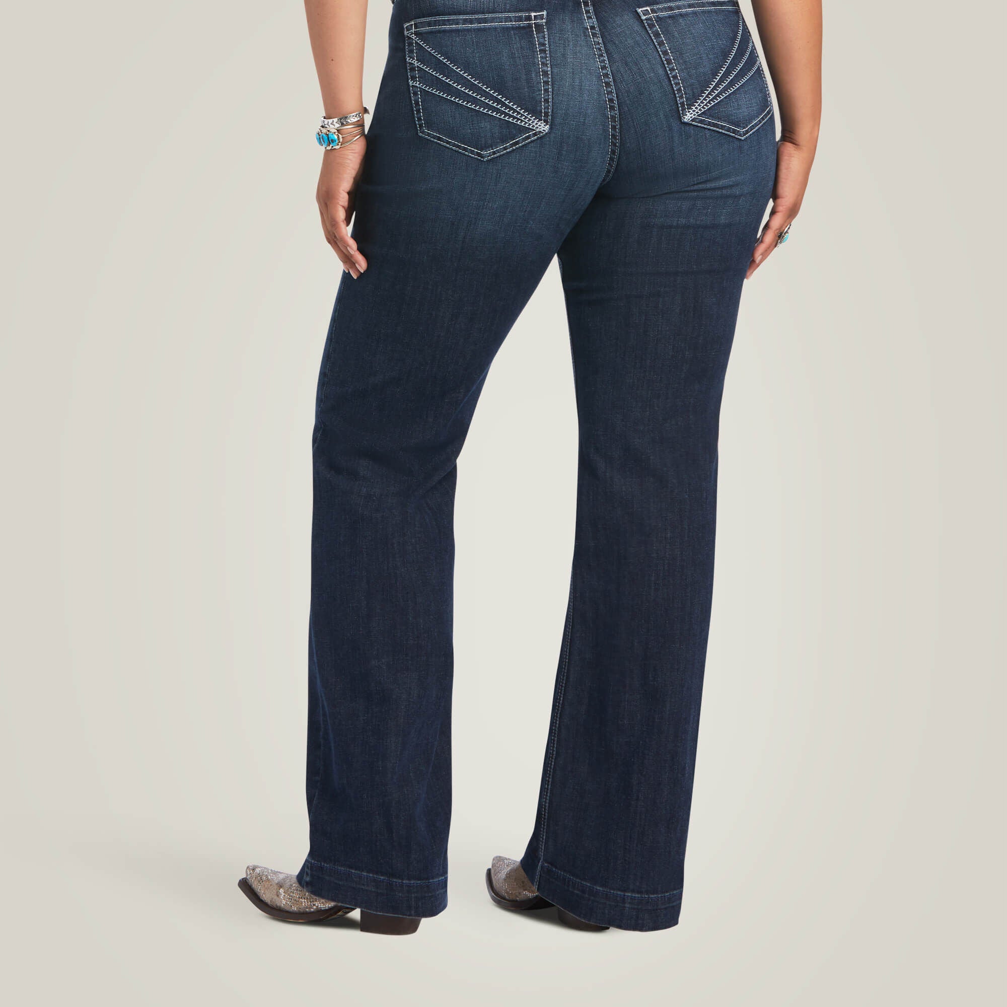 Trouser Perfect Rise Aisha Wide Leg Jean - Women|Trends