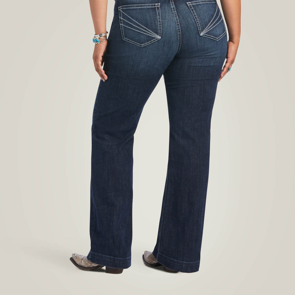 Trouser Perfect Rise Aisha Wide Leg Jean - Women|Trends