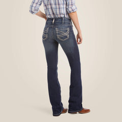 R.E.A.L. Mid Rise Stretch Entwined Boot Cut Jean - Women|Trends