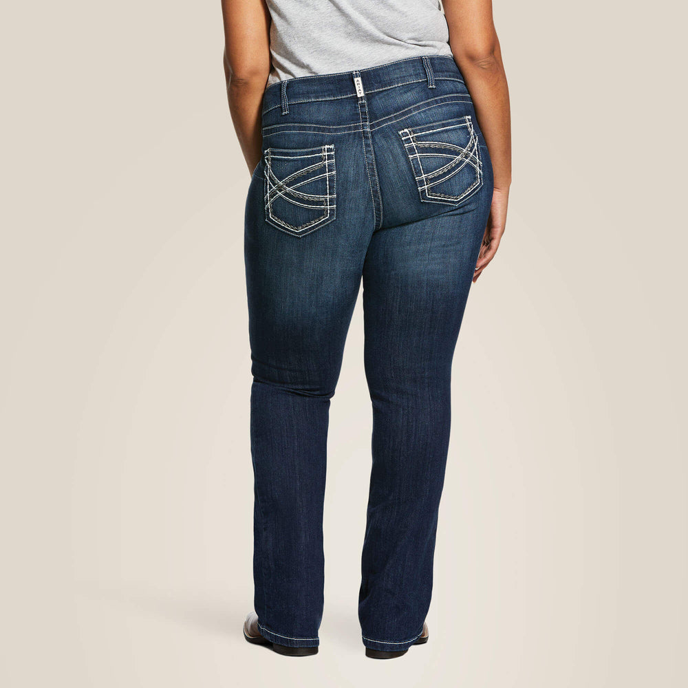 R.E.A.L. Mid Rise Stretch Entwined Boot Cut Jean - Women|Trends