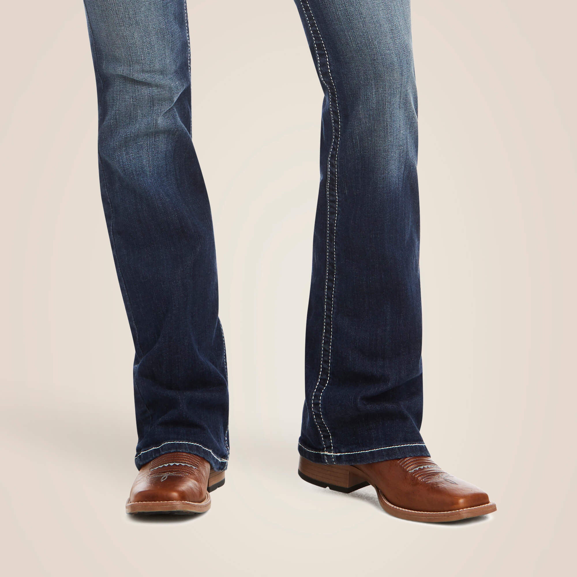 R.E.A.L. Mid Rise Stretch Entwined Boot Cut Jean - Women|Trends