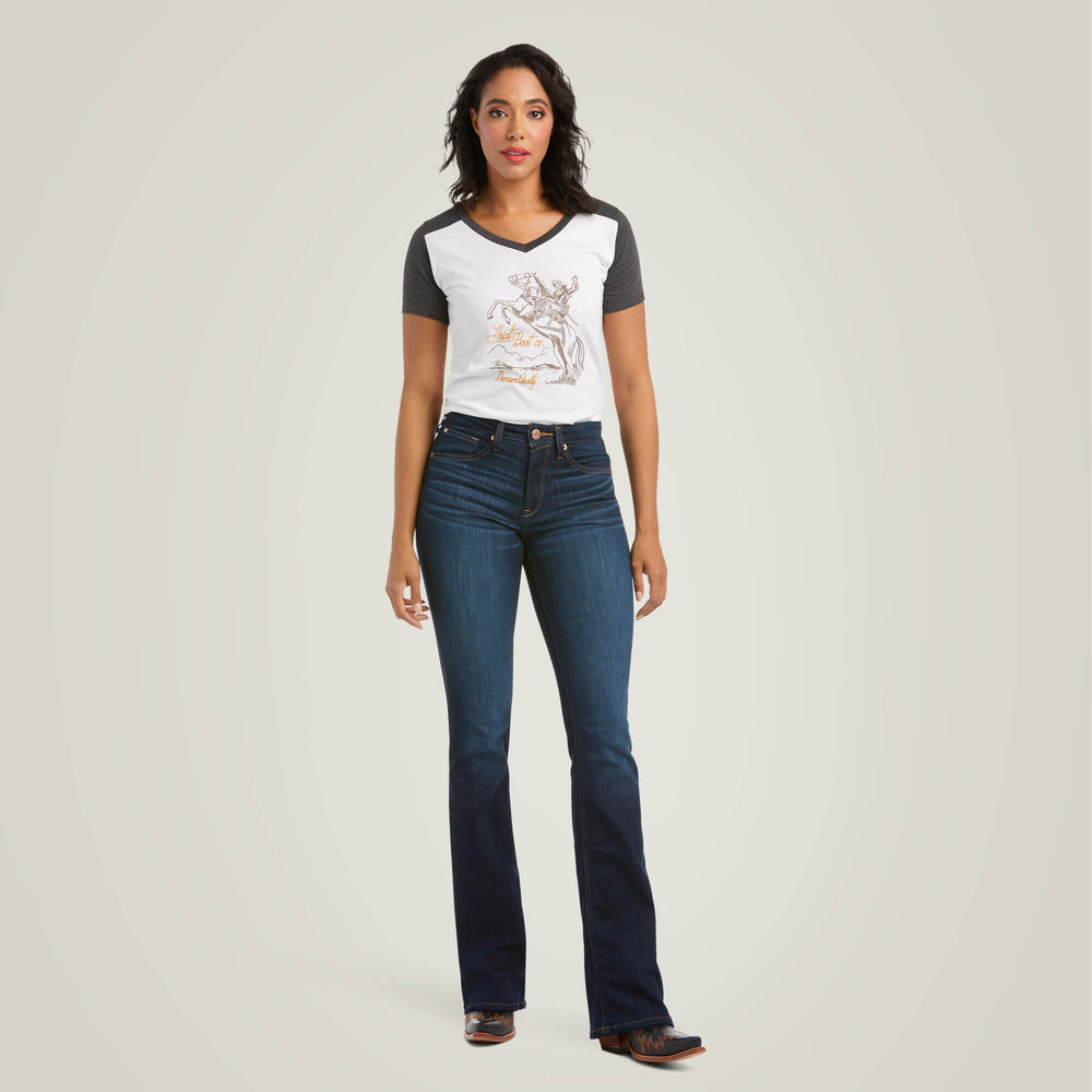 R.E.A.L. High Rise Ballary Boot Cut Jean - Women|Trends