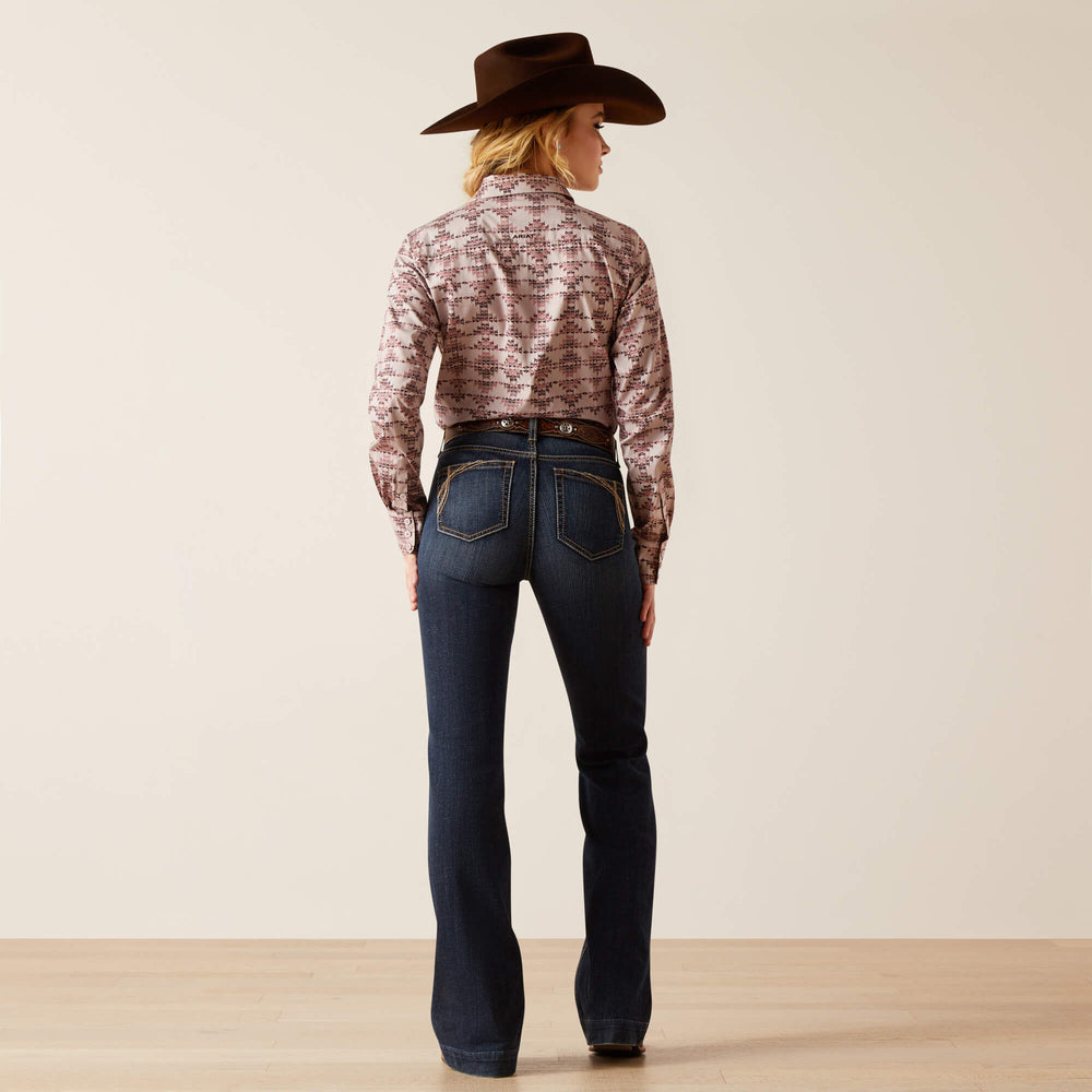 High Rise Naz Slim Trouser Jean - Women