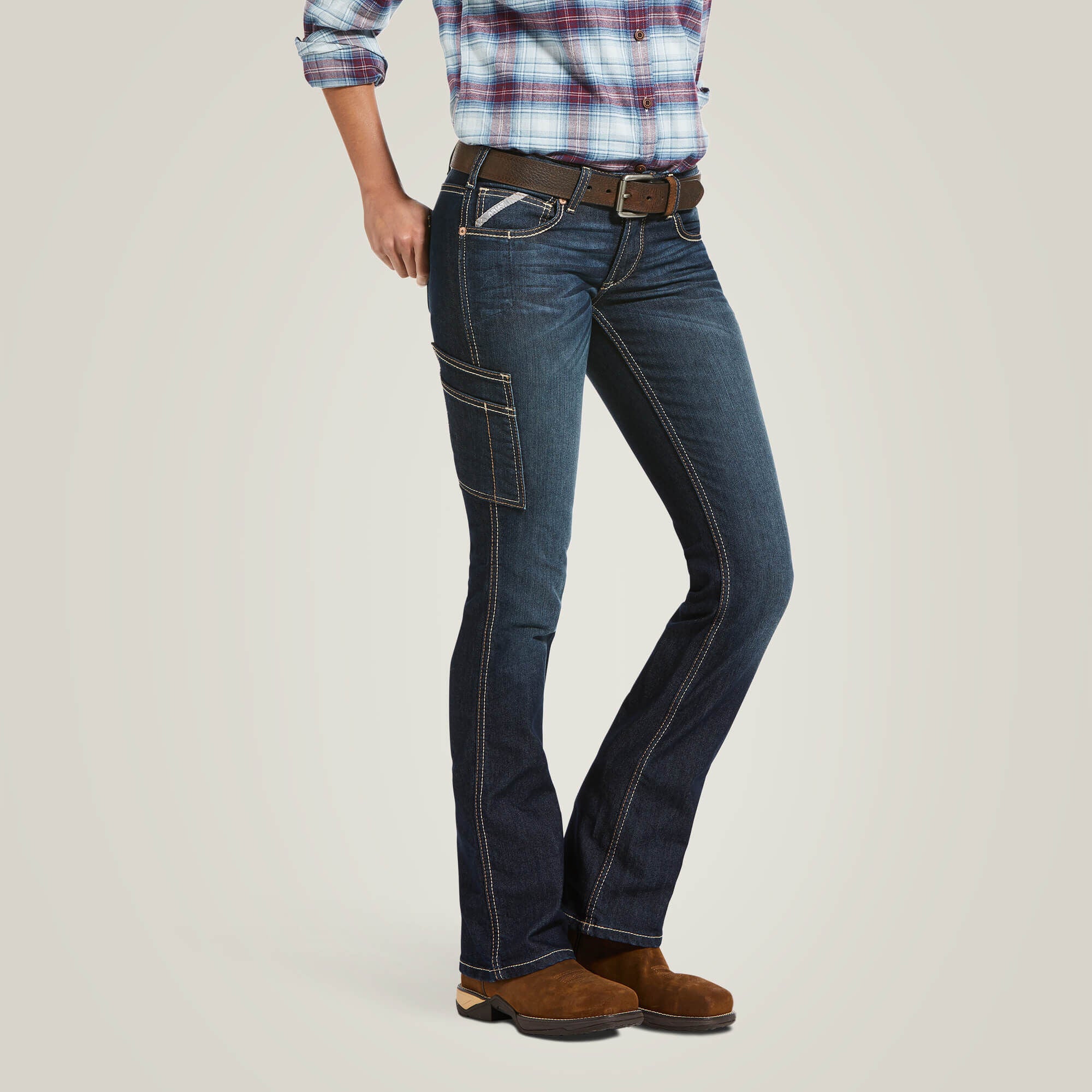 Rebar Mid Rise DuraStretch Riveter Boot Cut Jean - Women