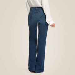 Trouser Mid Rise Stretch Kelsea Wide Leg Jean - Women|Trends