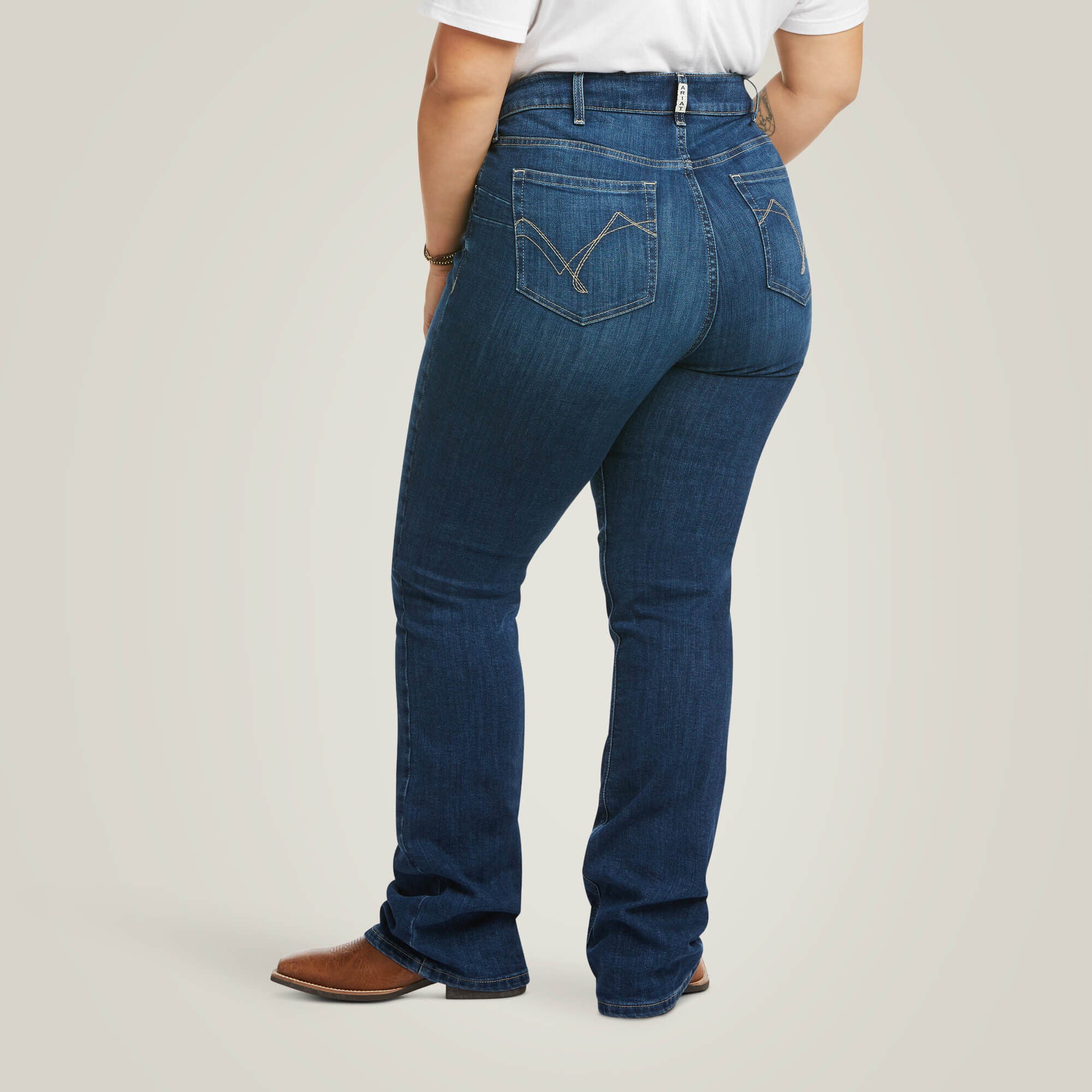 R.E.A.L. Perfect Rise Abby Straight Jean - Women|Trends