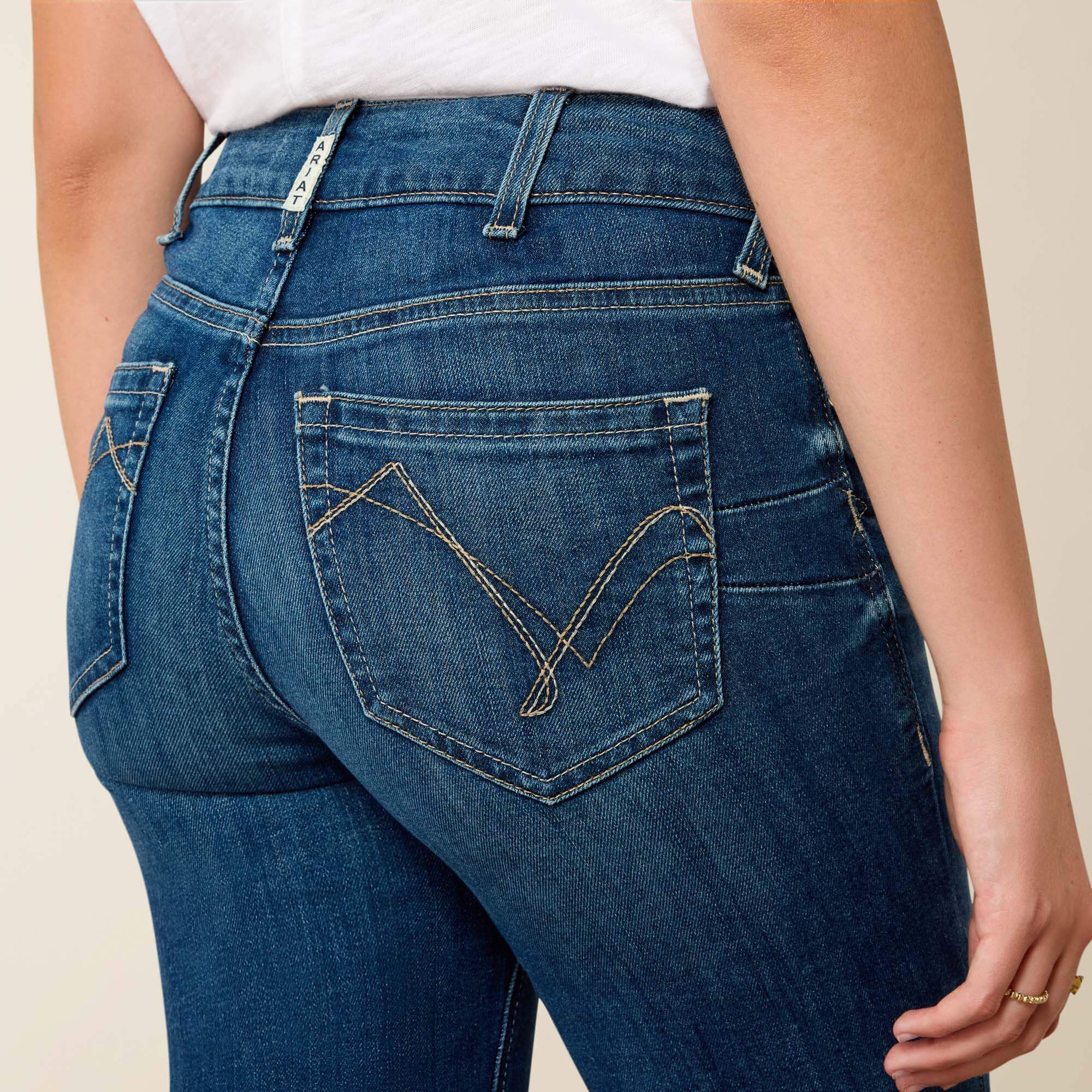 R.E.A.L. Perfect Rise Abby Straight Jean - Women|Trends