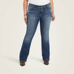 R.E.A.L. Mid Rise Raquel Boot Cut Jean - Women
