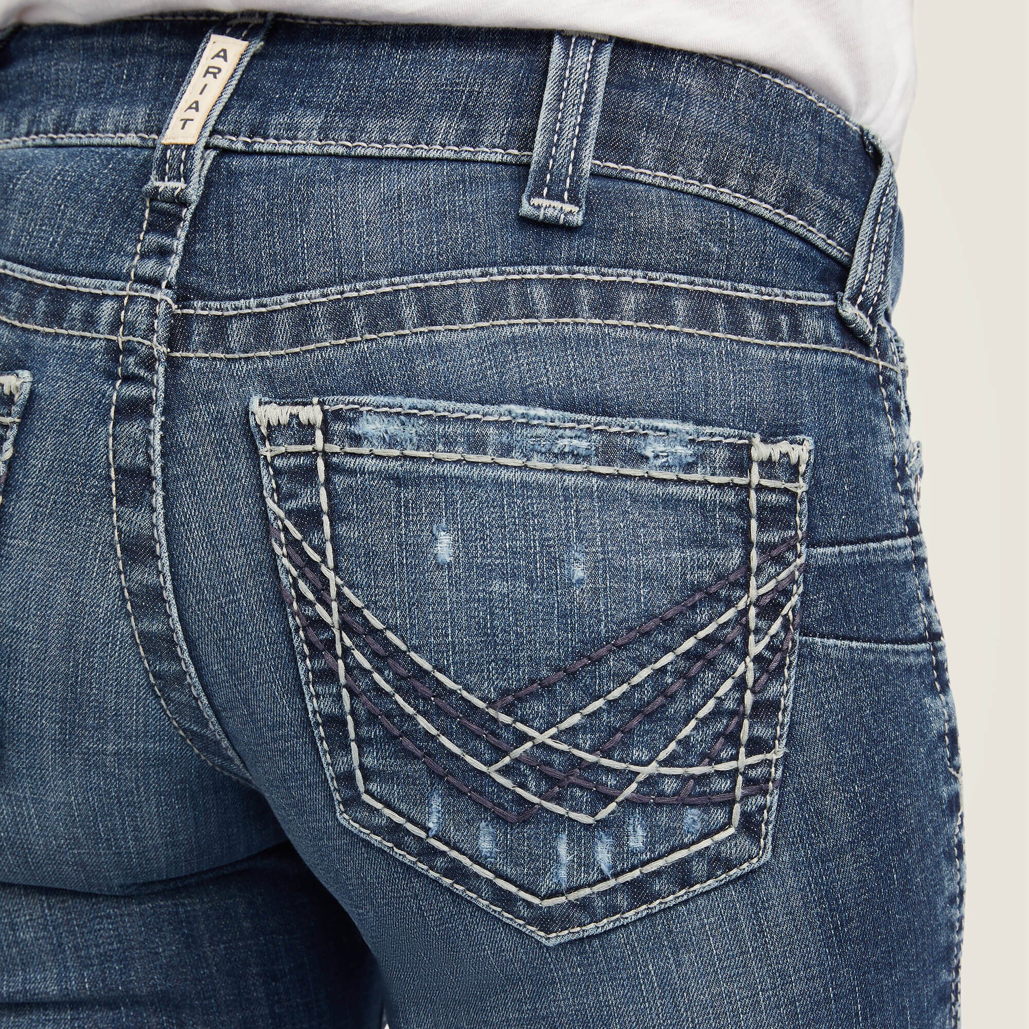R.E.A.L. Mid Rise Raquel Boot Cut Jean - Women