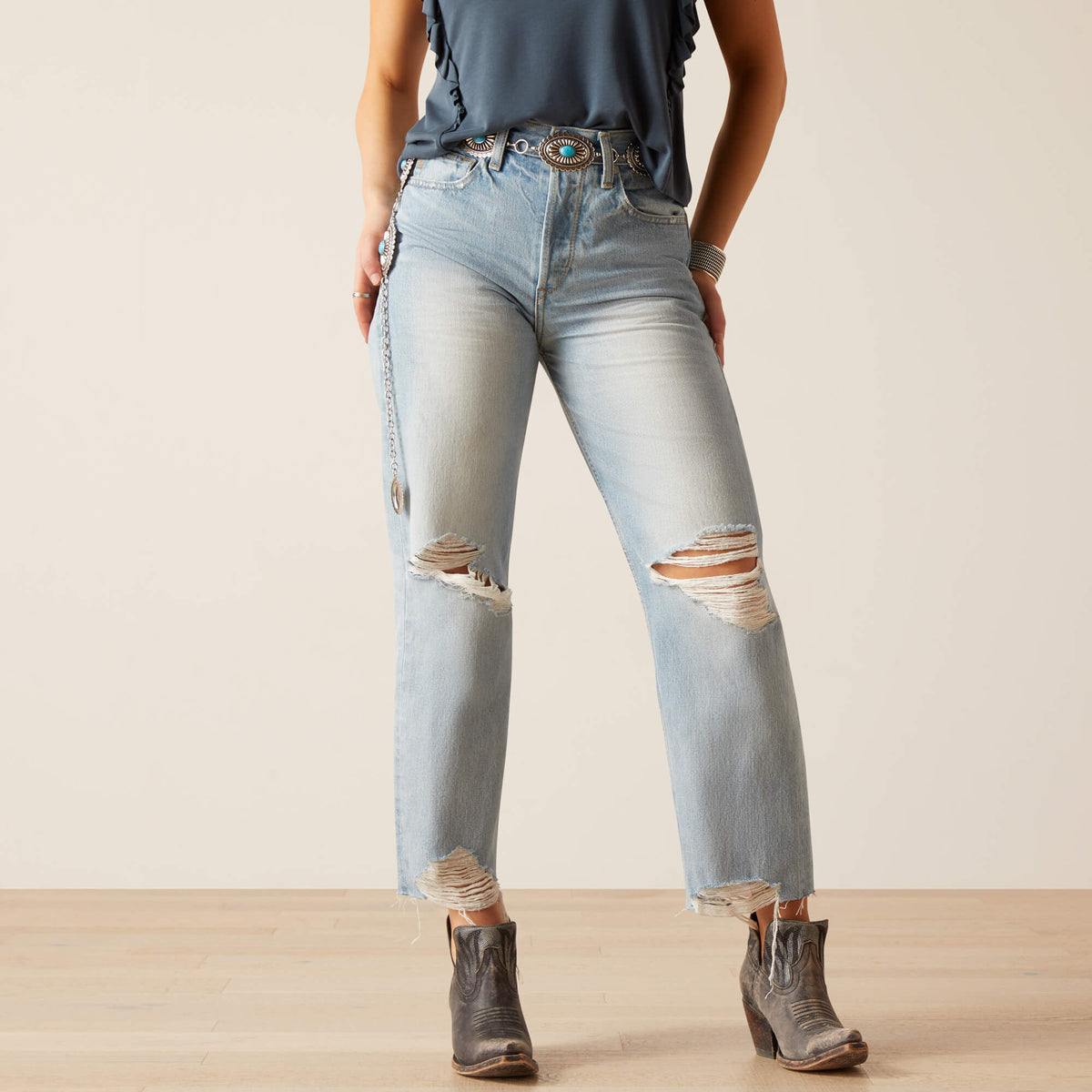 Ultra High Rise Tomboy Straight Jean - Women|Trends